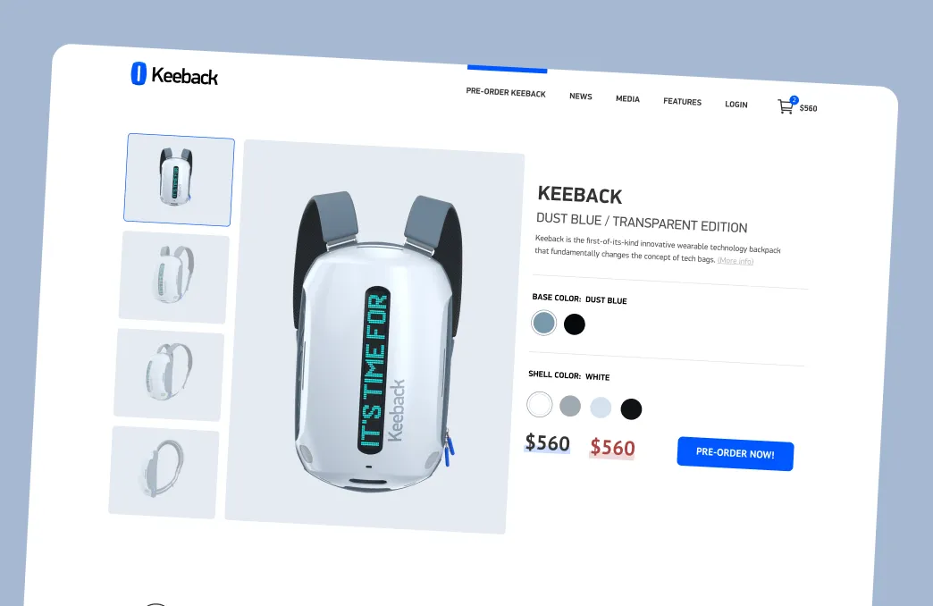 Keeback project
